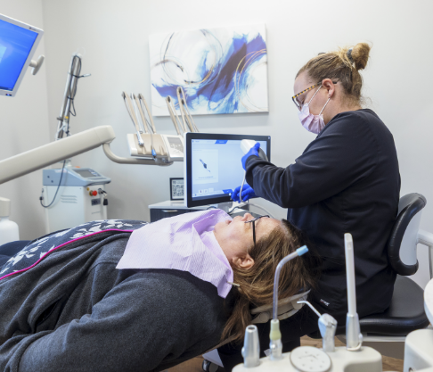 illustration of the process for dental crowns in Mankato