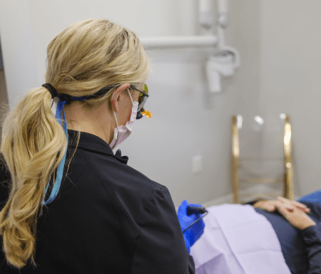 dentist discussing the cost of emergency dentistry in Mankato with a patient
